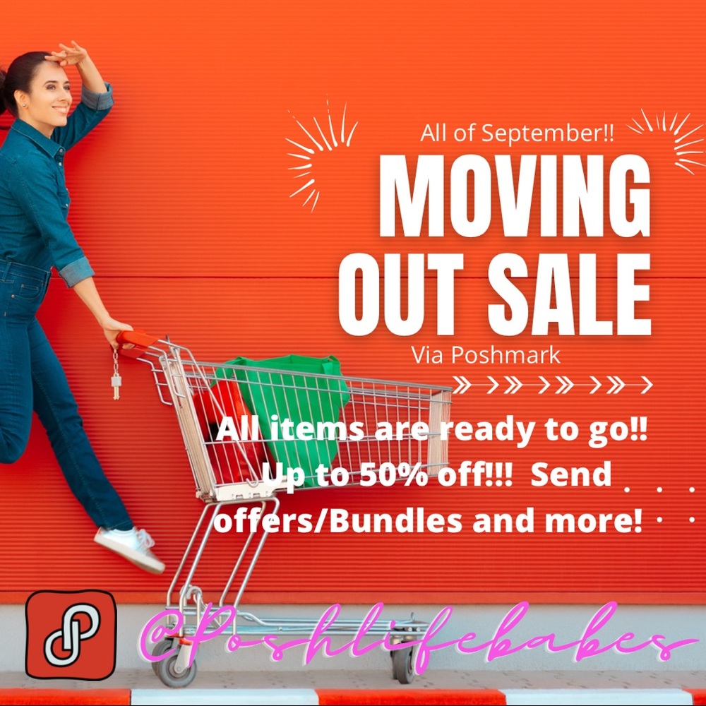 🚚❗️✨MOVING OUT SALE ALL MONTH OF SEPTEMBER!! LIKE FOR UPDATES 👍🏽
